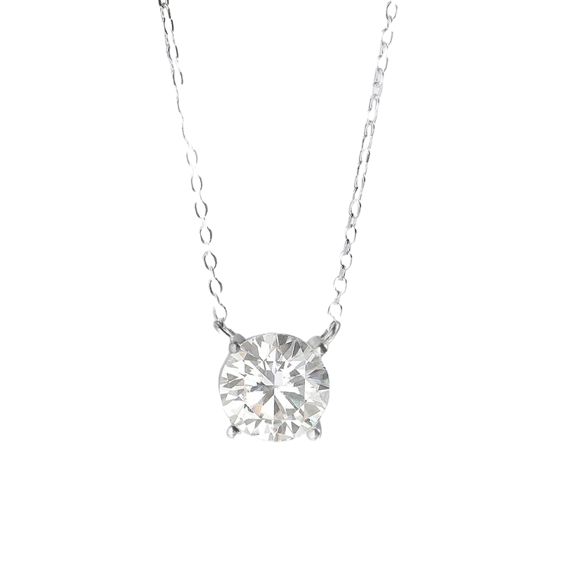 Moissanite solitário