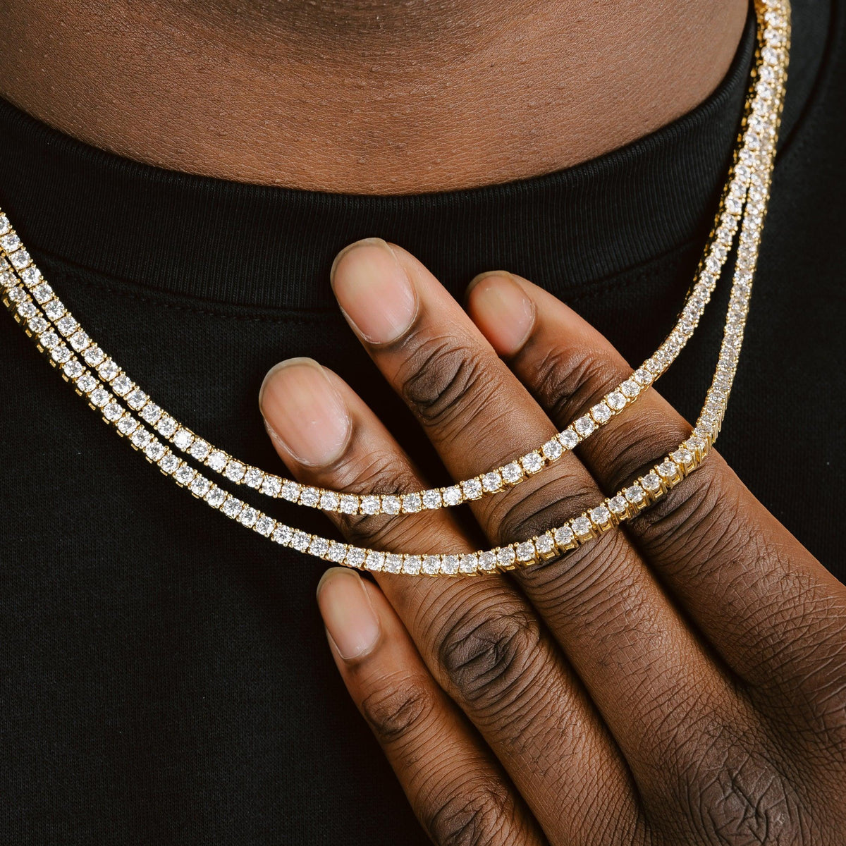 Tennis chain masculina