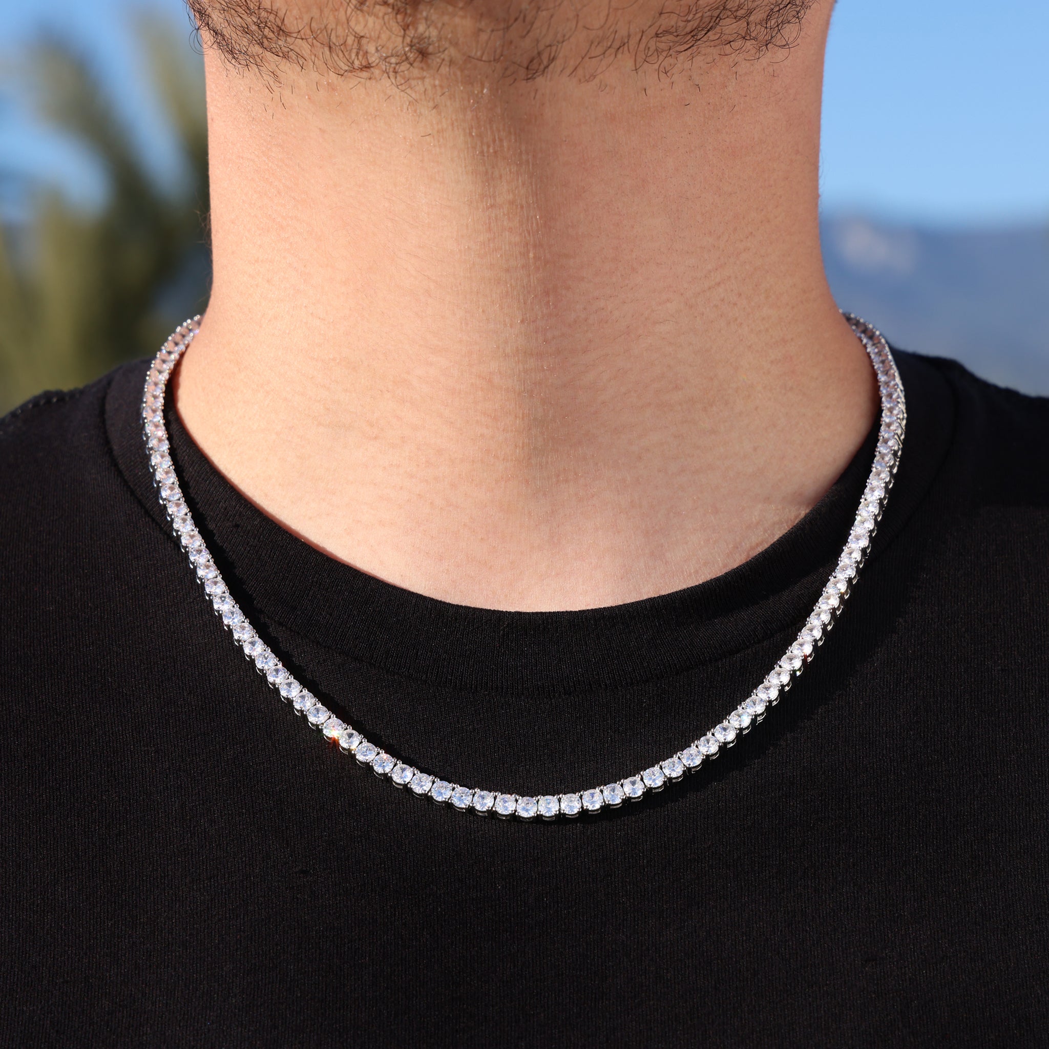 Tennis chain masculina